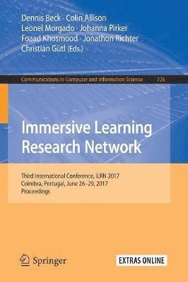 bokomslag Immersive Learning Research Network