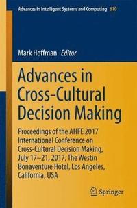 bokomslag Advances in Cross-Cultural Decision Making