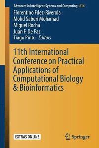 bokomslag 11th International Conference on Practical Applications of Computational Biology & Bioinformatics