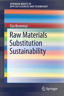 bokomslag Raw Materials Substitution Sustainability