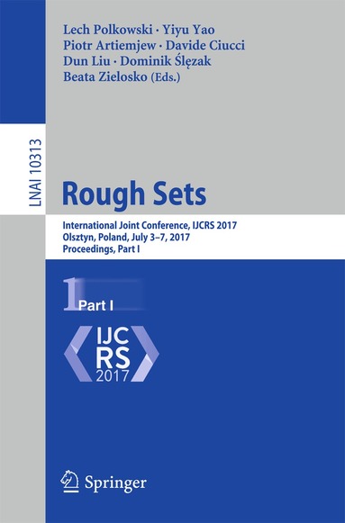 Lech Polkowski, Yiyu Yao, Piotr Artiemjew, Davide Ciucci, Dun Liu, Dominik Ślęzak, Beata Zielosko - Rough Sets, Häftad