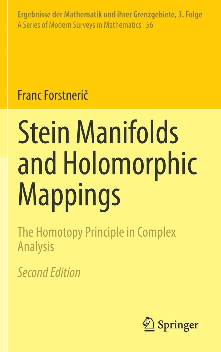 Stein Manifolds and Holomorphic Mappings 1