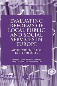 bokomslag Evaluating Reforms of Local Public and Social Services in Europe