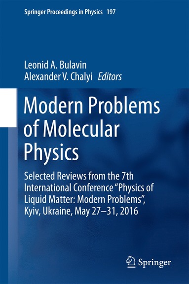 bokomslag Modern Problems of Molecular Physics