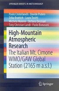 bokomslag High-Mountain Atmospheric Research