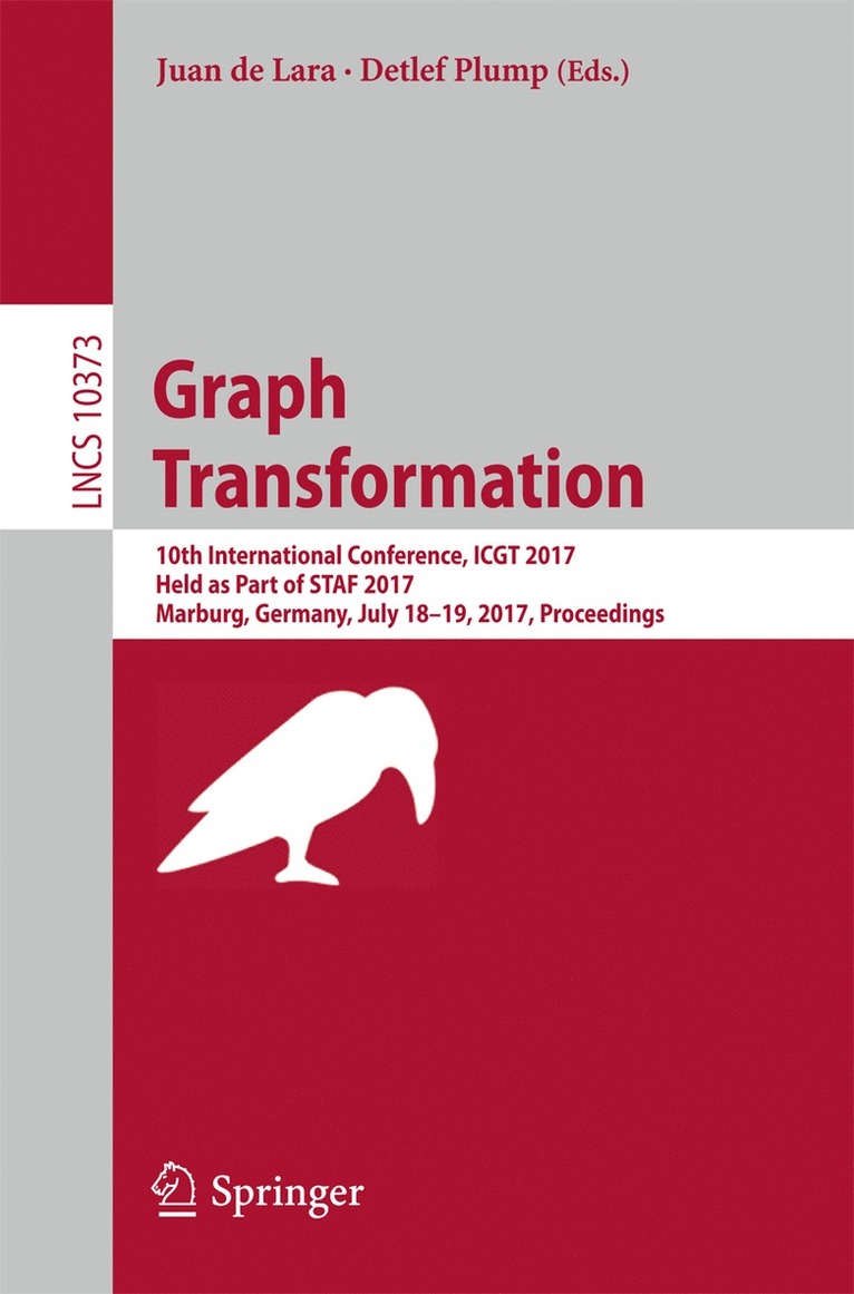 Juan de Lara, Detlef Plump, Juan De Lara - Graph Transformation, Häftad
