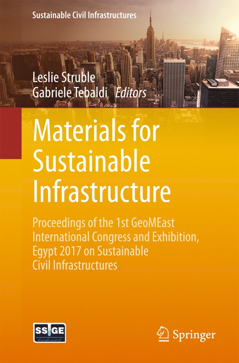 Leslie Struble, Gabriele Tebaldi - Materials for Sustainable Infrastructure, Häftad