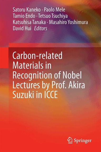 Satoru Kaneko, Paolo Mele, Tamio Endo, Tetsuo Tsuchiya, Katsuhisa Tanaka, Masahiro Yoshimura, David Hui - Carbon-related Materials in Recognition of Nobel Lectures by Prof. Akira Suzuki in ICCE, Inbunden