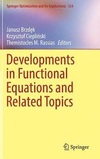 bokomslag Developments in Functional Equations and Related Topics