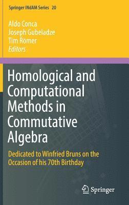 bokomslag Homological and Computational Methods in Commutative Algebra
