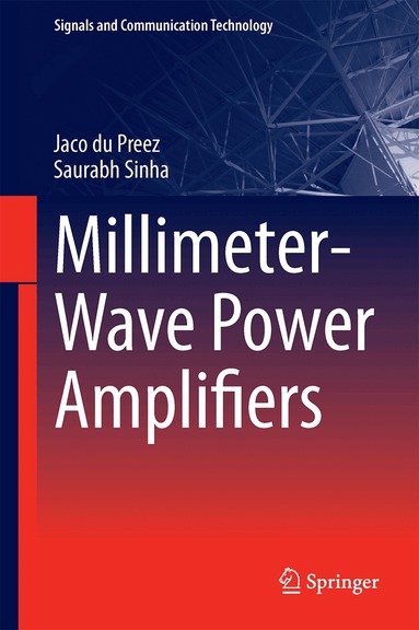 Jaco du Preez, Saurabh Sinha - Millimeter-Wave Power Amplifiers, Inbunden