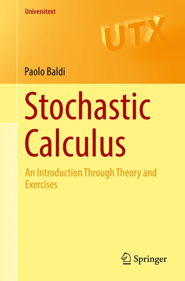 Paolo Baldi - Stochastic Calculus, Häftad
