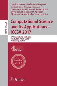 bokomslag Computational Science and Its Applications - ICCSA 2017