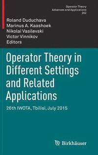 bokomslag Operator Theory in Different Settings and Related Applications