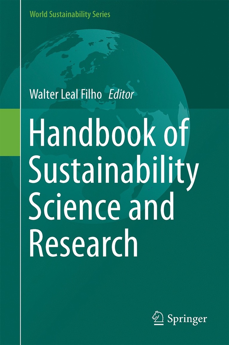 Walter Leal Filho - Handbook of Sustainability Science and Research, Inbunden