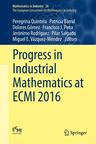 Peregrina Quintela, Patricia Barral, Dolores Gómez, Francisco J. Pena, Jerónimo Rodríguez, Pilar Salgado, Miguel E. Vázquez-Méndez - Progress in Industrial Mathematics at ECMI 2016, Inbunden