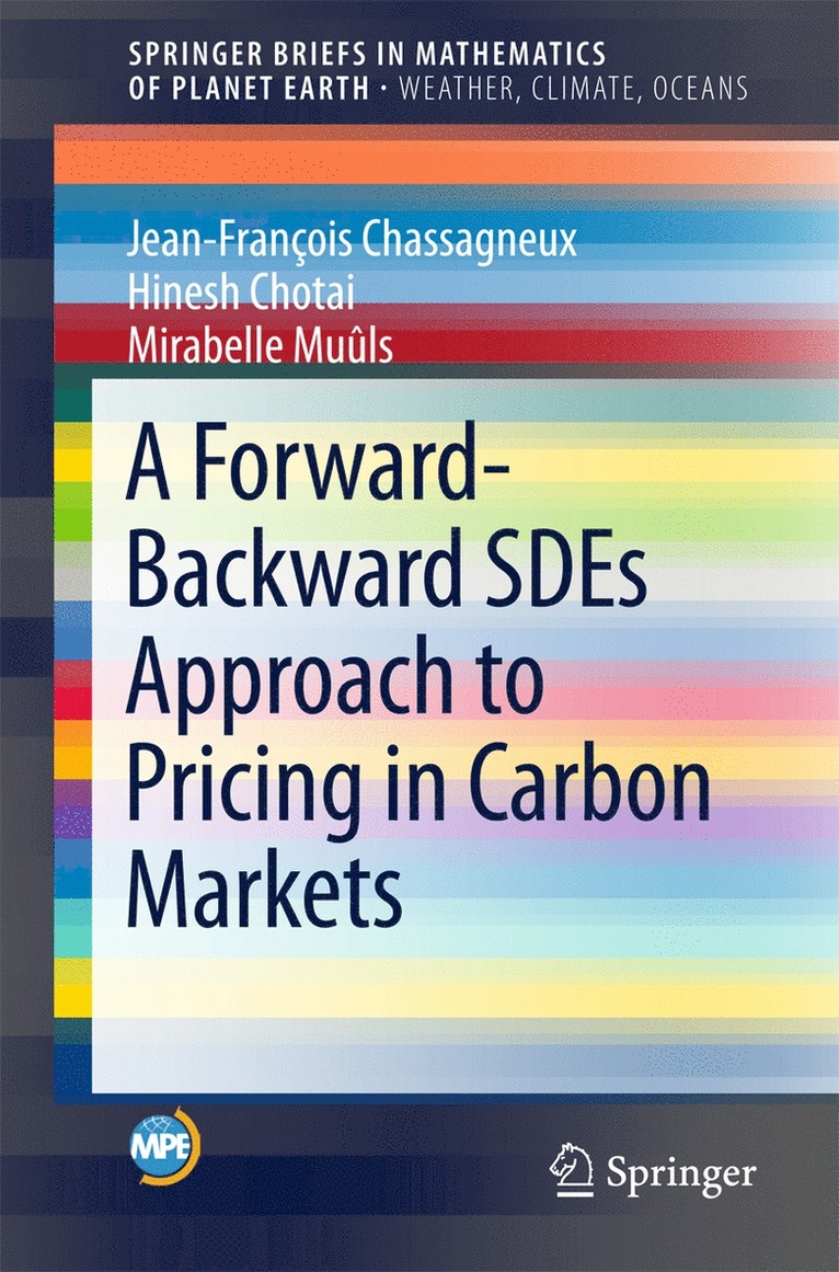 Forward-Backward SDEs Approach to Pricing in Carbon Markets