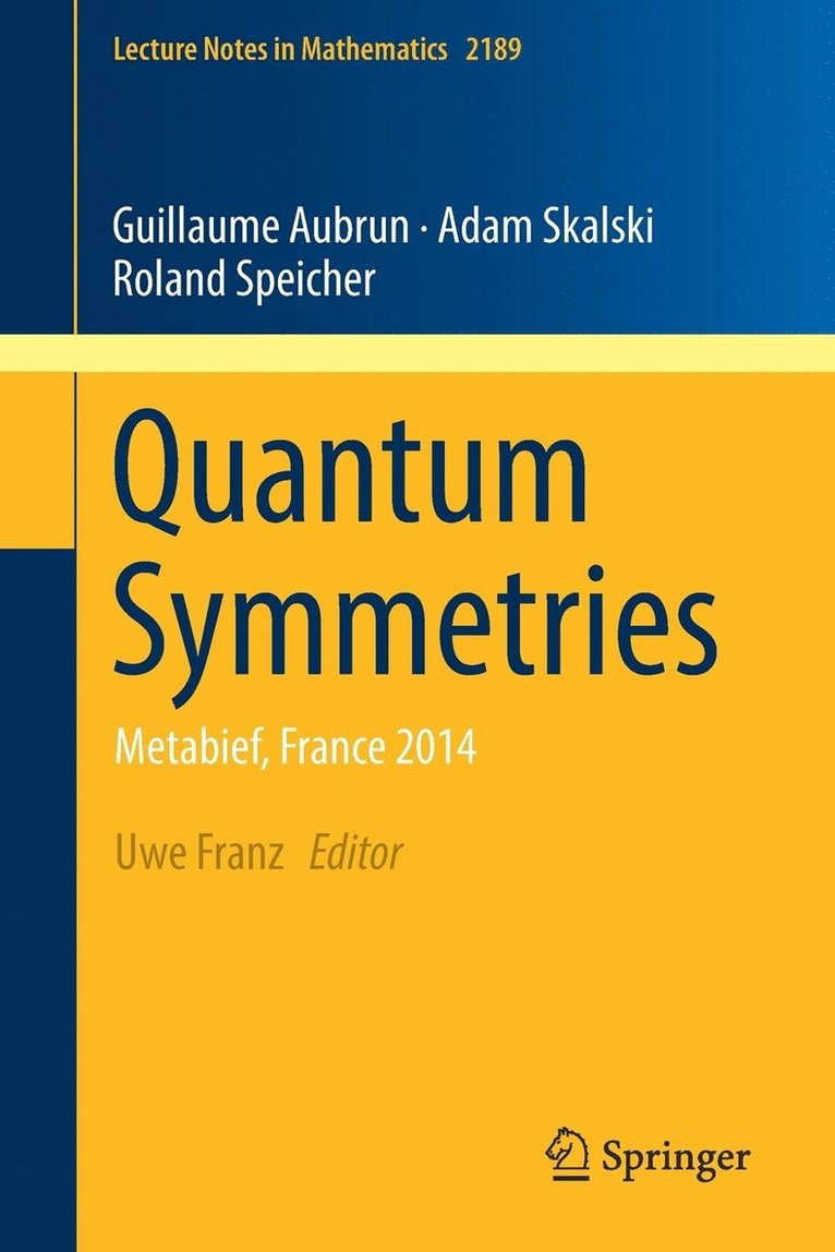 Quantum Symmetries 1