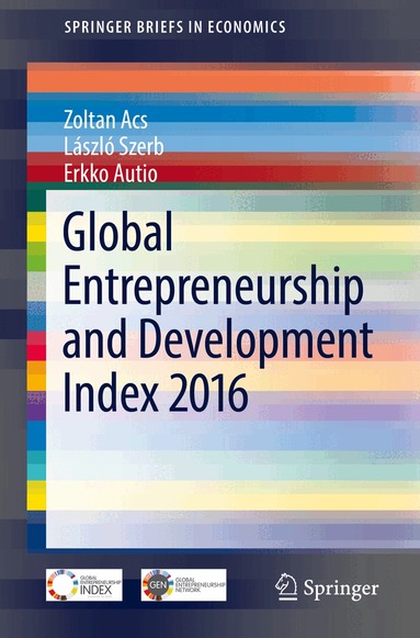 Zoltan Acs, László Szerb, Erkko Autio - Global Entrepreneurship and Development Index 2016, Häftad
