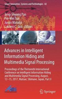 bokomslag Advances in Intelligent Information Hiding and Multimedia Signal Processing