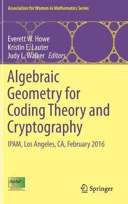 Algebraic Geometry for Coding Theory and Cryptography 1