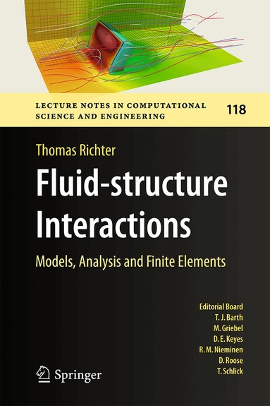 Thomas Richter - Fluid-structure Interactions, Inbunden