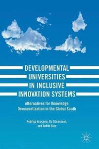 bokomslag Developmental Universities in Inclusive Innovation Systems