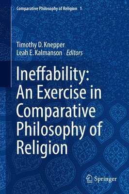 bokomslag Ineffability: An Exercise in Comparative Philosophy of Religion