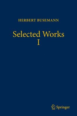 bokomslag Selected Works I