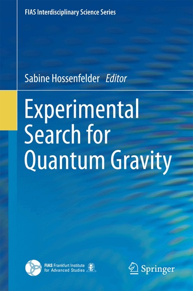 Sabine Hossenfelder - Experimental Search for Quantum Gravity, Inbunden