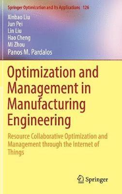 Optimization and Management in Manufacturing Engineering 1