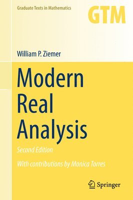William P. Ziemer - Modern Real Analysis, Inbunden