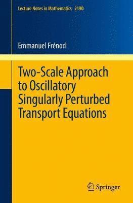 Emmanuel Frénod - Two-Scale Approach to Oscillatory Singularly Perturbed Transport Equations, Häftad