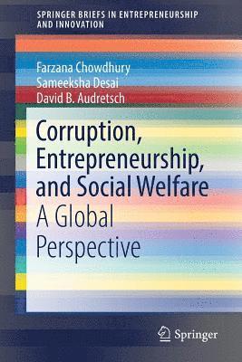 bokomslag Corruption, Entrepreneurship, and Social Welfare