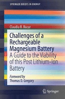 Claudiu B. Bucur - Challenges of a Rechargeable Magnesium Battery, Häftad