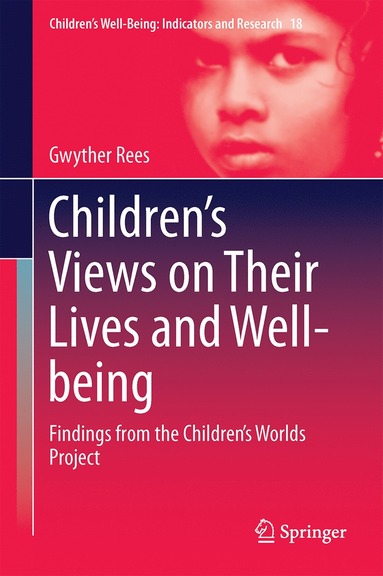 bokomslag Children's Views on Their Lives and Well-being