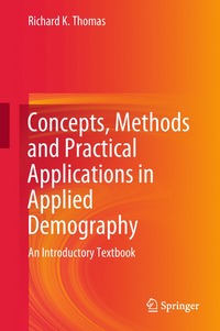 bokomslag Concepts, Methods and Practical Applications in Applied Demography