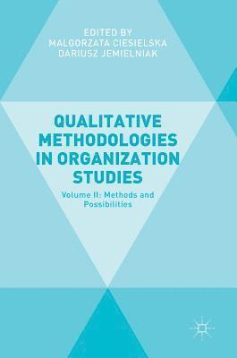 bokomslag Qualitative Methodologies in Organization Studies