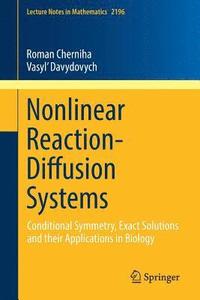 bokomslag Nonlinear Reaction-Diffusion Systems