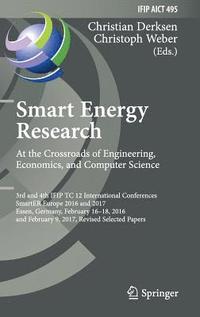 bokomslag Smart Energy Research. At the Crossroads of Engineering, Economics, and Computer Science