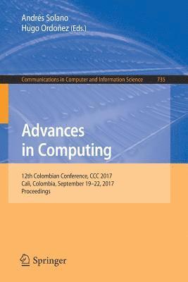 bokomslag Advances in Computing