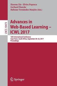 bokomslag Advances in Web-Based Learning  ICWL 2017