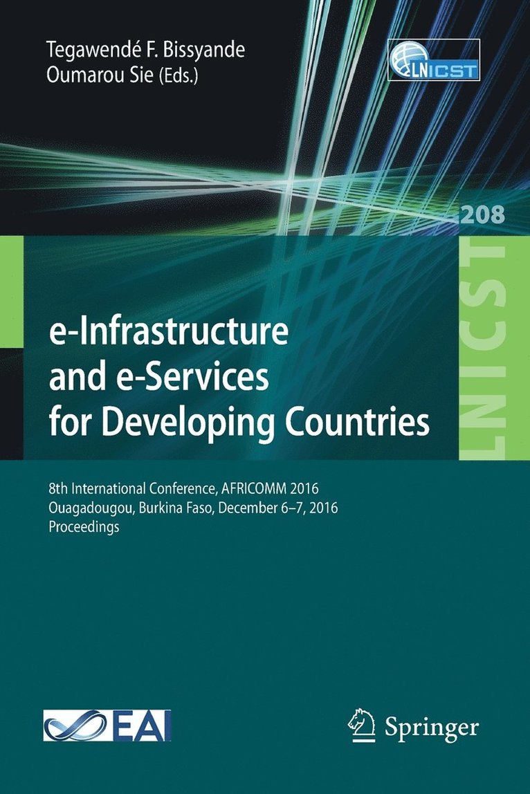 e-Infrastructure and e-Services for Developing Countries 1