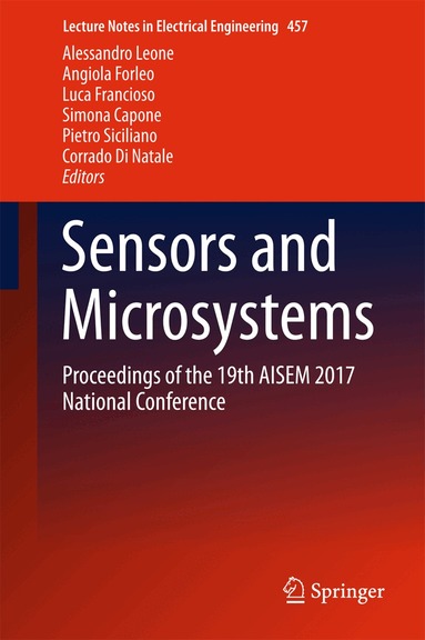 Alessandro Leone, Angiola Forleo, Luca Francioso, Simona Capone, Pietro Siciliano, Corrado Di Natale - Sensors and Microsystems, Inbunden