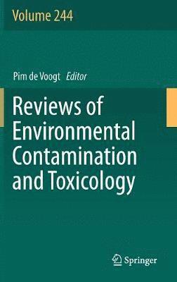 bokomslag Reviews of Environmental Contamination and Toxicology Volume 244