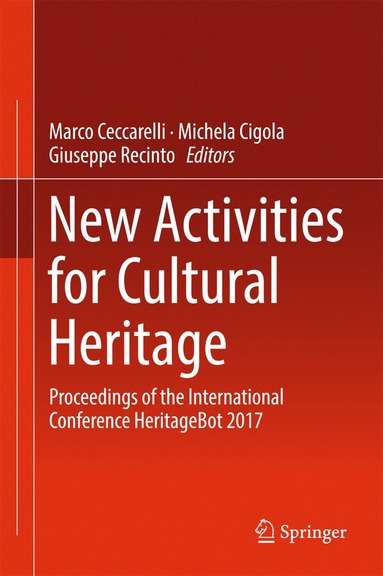 bokomslag New Activities For Cultural Heritage