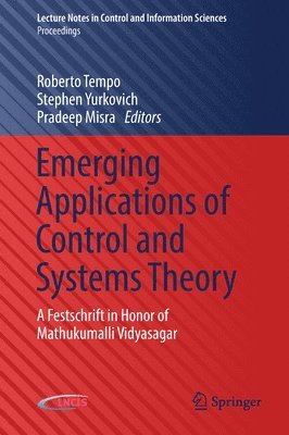 bokomslag Emerging Applications of Control and Systems Theory