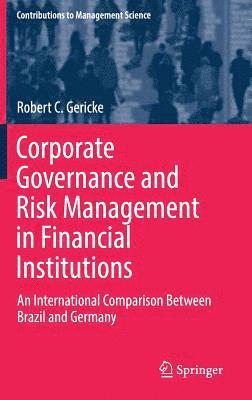 bokomslag Corporate Governance and Risk Management in Financial Institutions