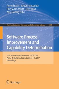 bokomslag Software Process Improvement and Capability Determination