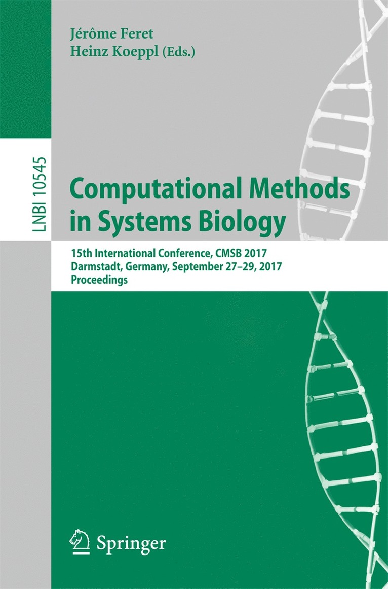 Jérôme Feret, Heinz Koeppl, Jerome Feret - Computational Methods in Systems Biology, Häftad
